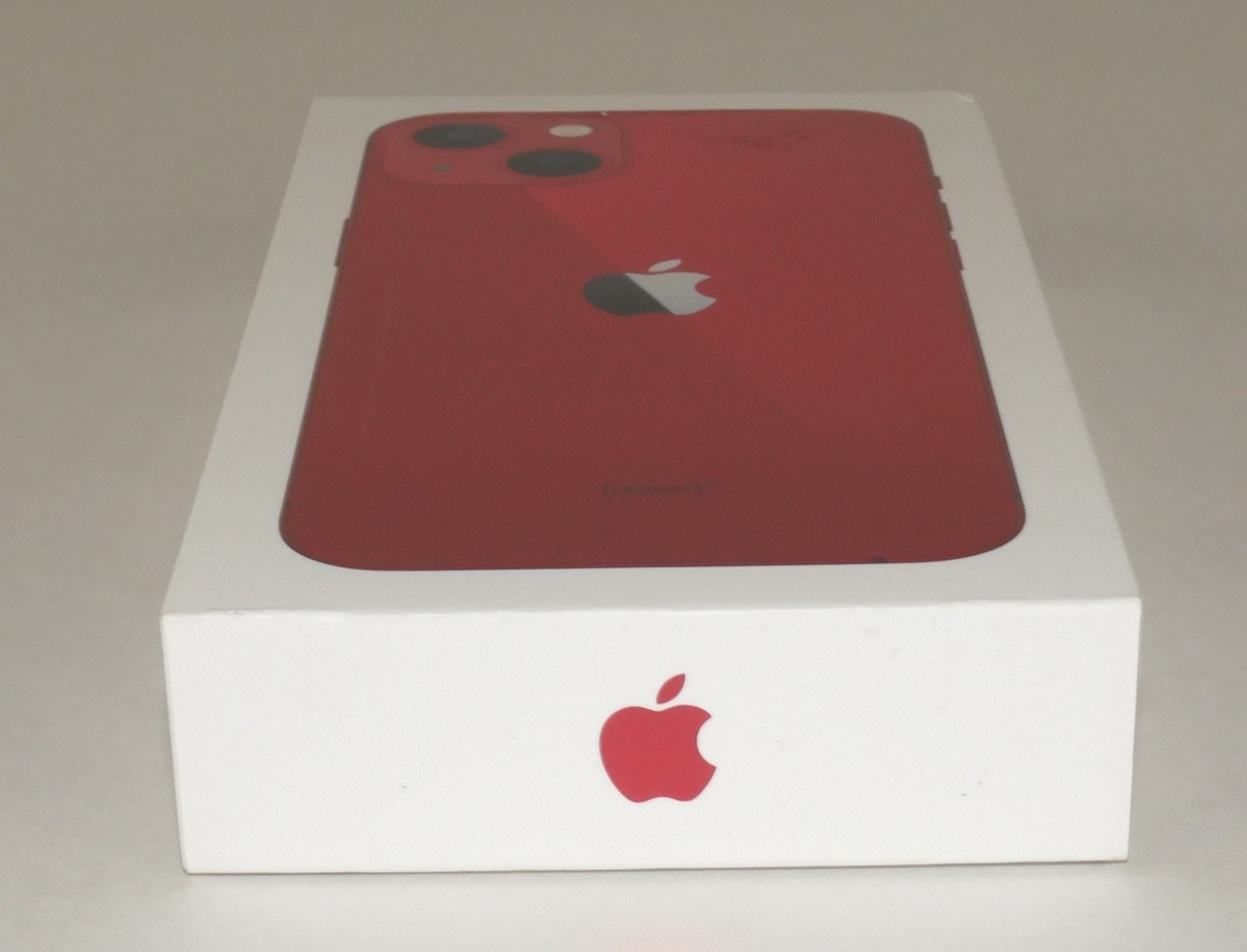 Apple iPhone 13 GSM+CDMA 128GB RED MLAA3LL/A OPEN BOX (VERIZON) NO