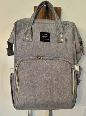 Mommy & Baby Bag By land. New Without Tags. Lots Of Compartments