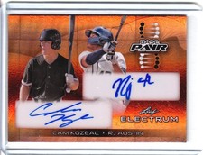 2024 Leaf Electrum Base Pair RJ Austin / Cam Kozeal Copper Dual Auto /49