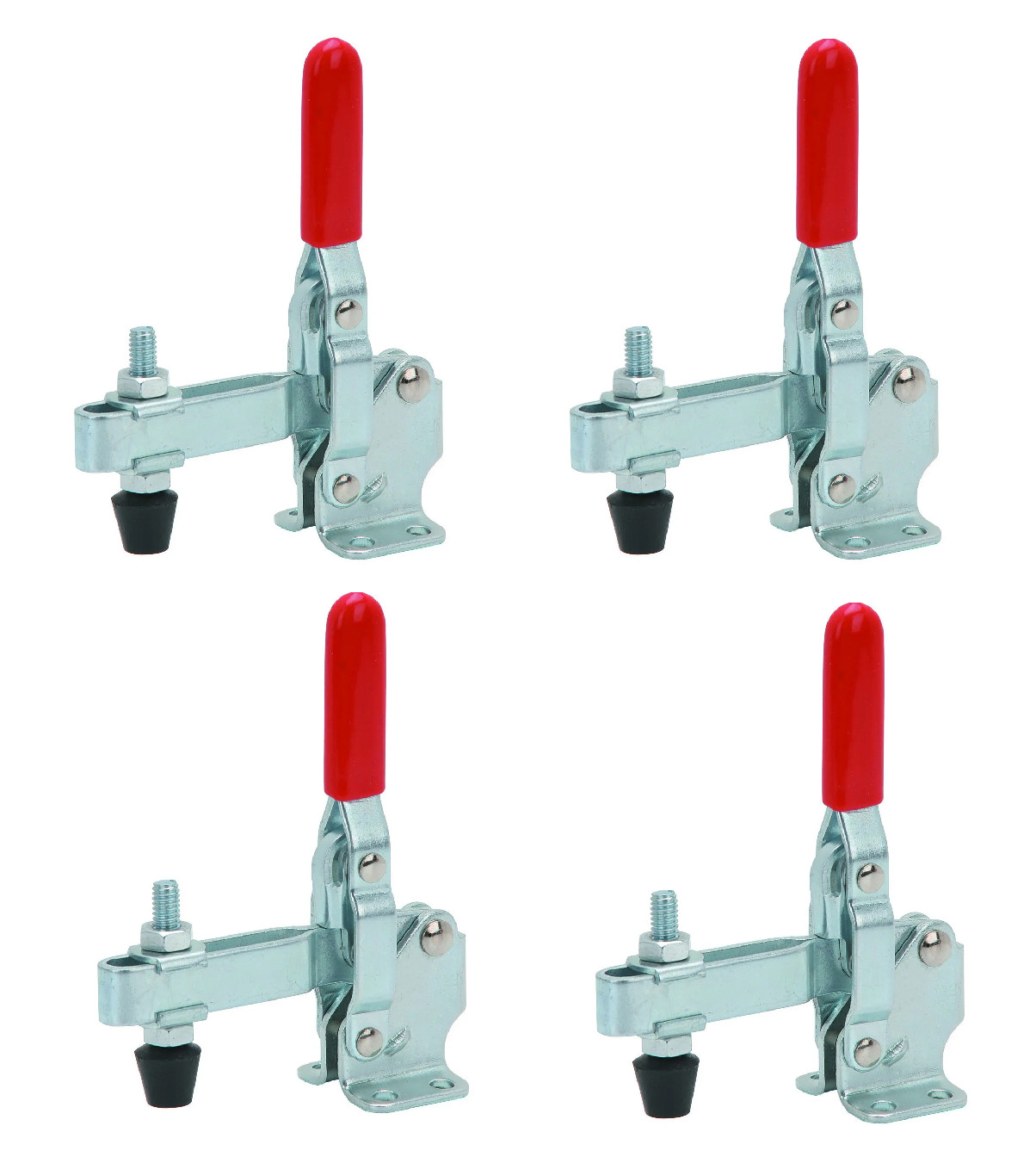 4 Pack 500lb Vertical Toggle Clamp Hold Down Quick Release Woodworking Jig