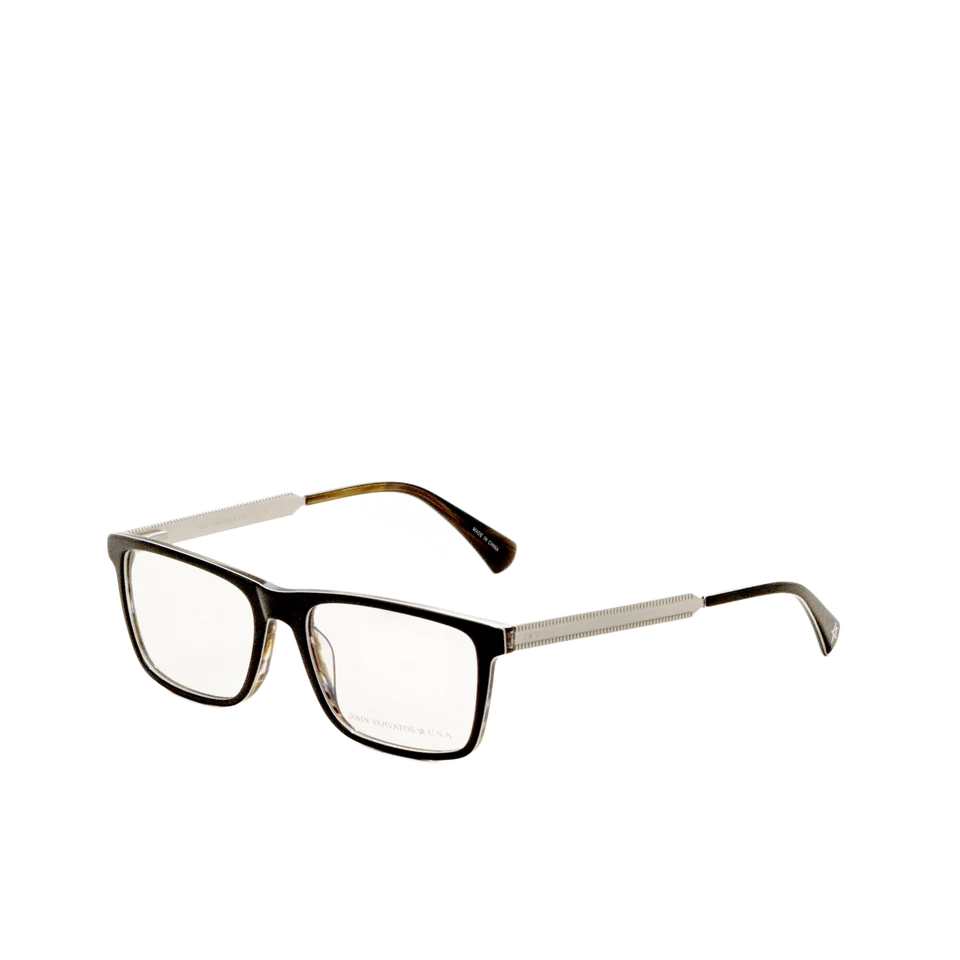 Ópticas negras John Varvatos para hombre 55 mm VJVC003550BLA