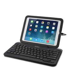 Belkin Wired Tablet Keyboard w/ Stand for iPad (Lightning Connector) - Black