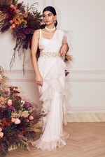 Designer wedding Indo western outfits for women ready to wear saree
