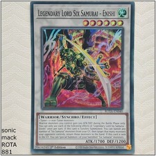 侍ジャパン勝値下【1980年代】Daum FRANCE CrystalHORSE Legendary Lord Six Samurai - Enishi ROTA-EN040 Prices | YuGiOh
