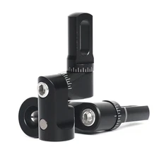 Single Side Adjustable V-Bar Mount Bow Stabilizer Quick Disconnect Rod for