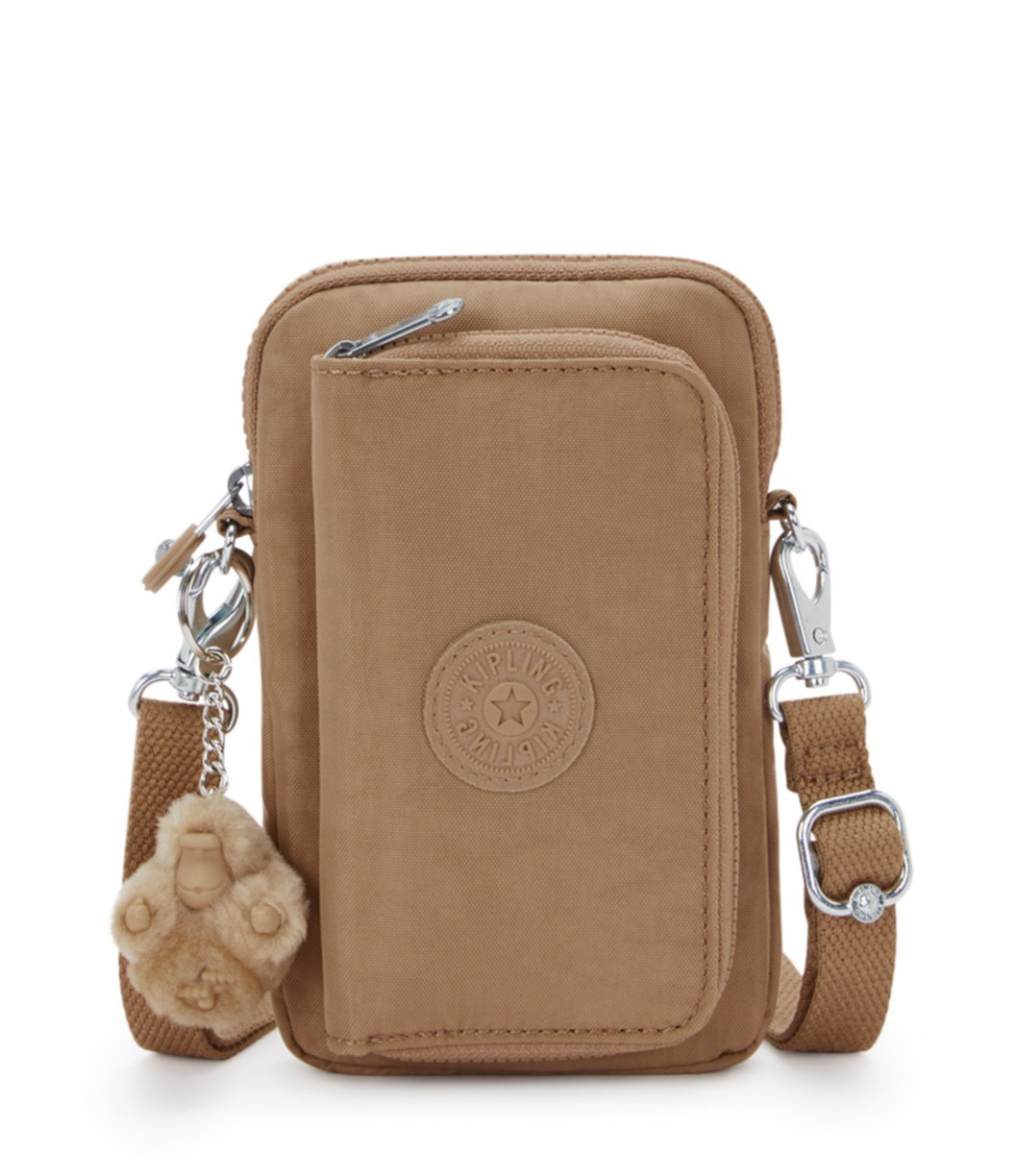 Kipling TELMO Small Wallet with Removable Crossbody Strap  - Early Tan RRP £59