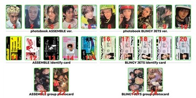 NCT 127 - ALBUM BLINGY Official Photocard KPOP TAEYONG JAEHYUN