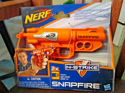 NERF Dartblaster トイガン オレンジ NEW DART ZONE Spectrum Motorized Clip-Fed Blaster Value Set