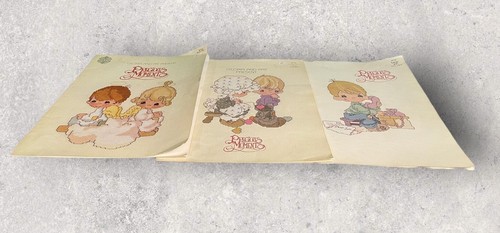 Vintage Precious Moments Counted Thread Cross Stitch Books PM-1, 2, 3, 1980-1982 - Picture 2 of 13