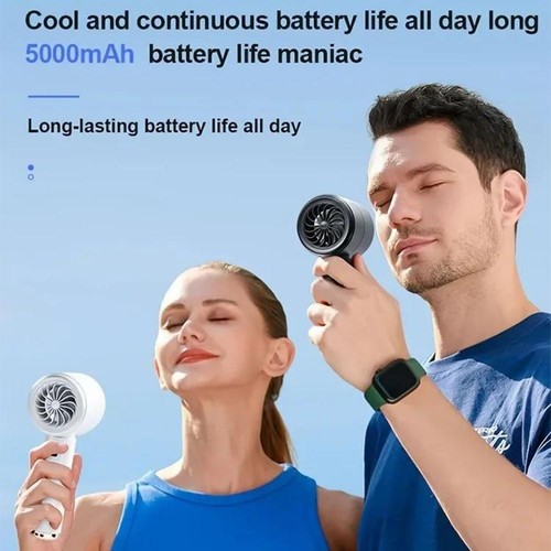 Tragbarer USB-Mini-Ladelüfter, kleiner Turbolüfter, Hochgeschwindigkeits-Han S3 - Bild 19 von 26