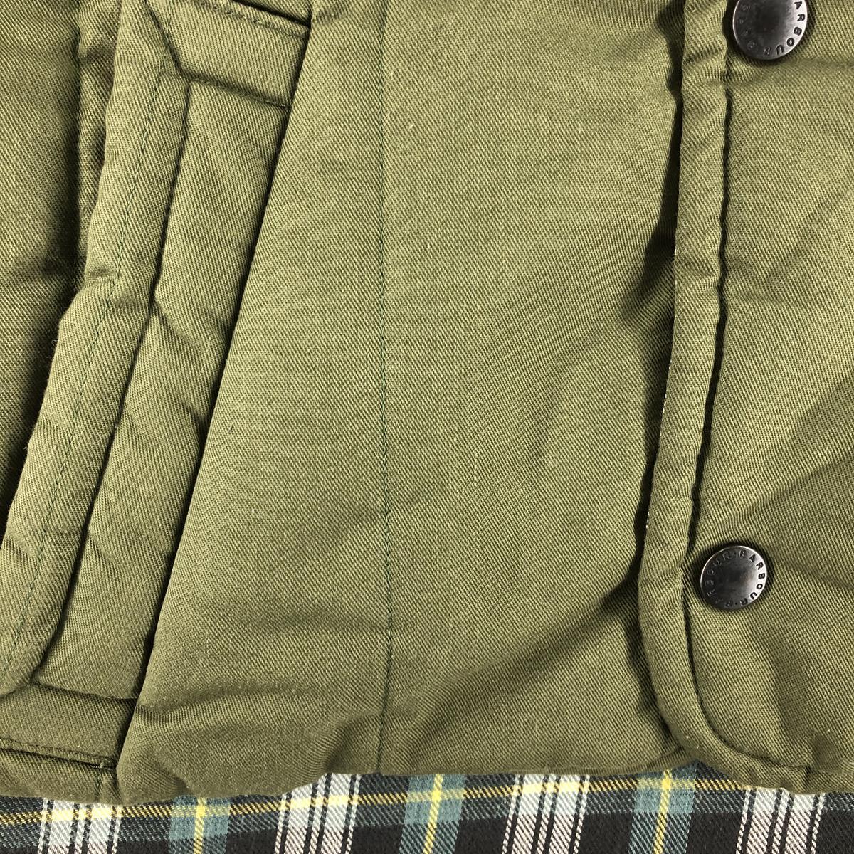 希少/Barbour three warrants vintage vest✳︎✳︎ 90'S Barbour Old 3 Warrant Quilted Vest Made in England