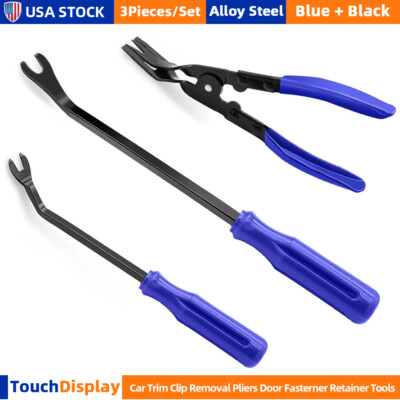#ad #ad Auto Trim Removal Tool Kit Pry Car Door Panel Dash Fastener Puller Repair Tools $6.98