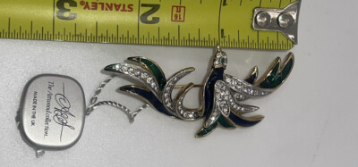 A&S Attwood and Sawyer 孔雀 ブローチ peacock A&S Attwood and Sawyer 孔雀 ブローチ peacock A&S Attwood