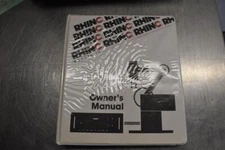 Rhino Robots Inc XR XR-3 Series Owner's Manual Binder (A) Mark III