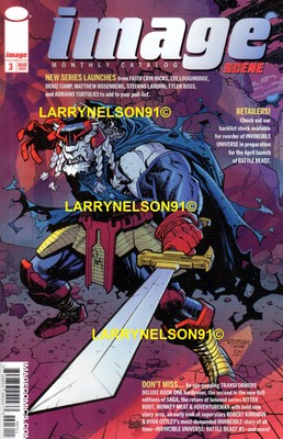 IMAGE SCENE MARCH 2025 #3 PREVIEWS CATALOG MAGAZINE WITCHBLADE BATTLE BEAST OZ