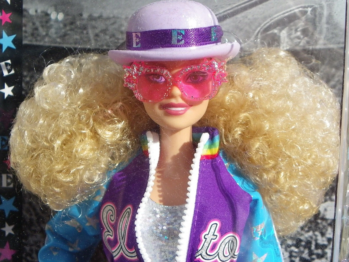 Barbie Elton John Star Music Signature 2020 Mattel GHT52 Doll