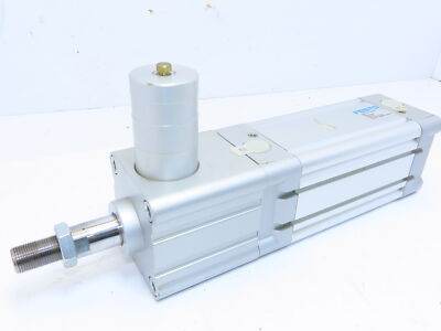 Festo DNC-80-100-PPV-KP Pneumatic Air Cylinder Cushioned 80X100MM W/Rod Lock