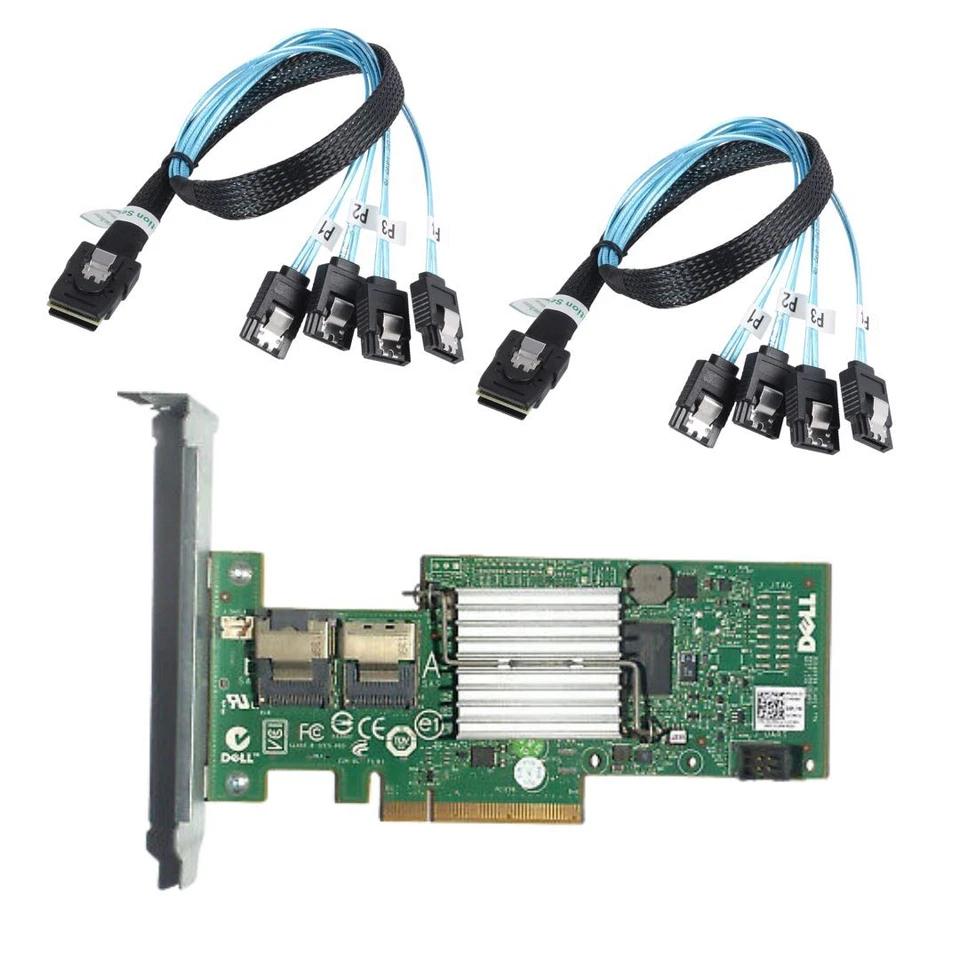 LSI 9211-8i (IT Mode) DELL H200 Storage Expansion Kit - Image 2 of 4