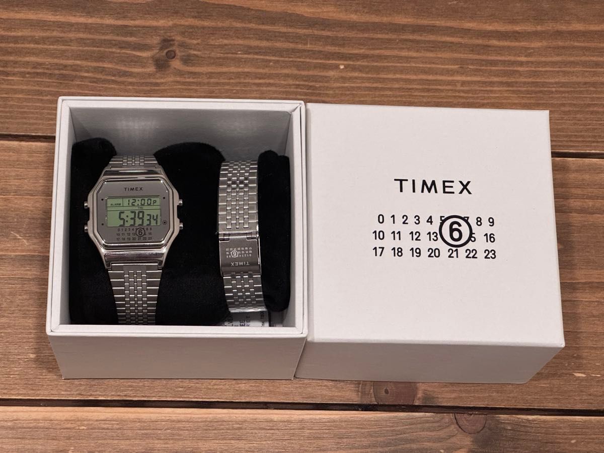 TIMEX x MM6 Maison Margiela T80 Gift Set In Box Stainless TIMEX x MM6 Maison Margiela T80 Gift Set In Box Stainless
