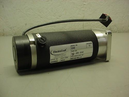 ELECTROCRAFT E242 242-029-0141 SERVO MOTOR