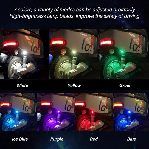 Motorcycle Strobe Lights RC Drone LED Flash Position Wireless Warning Lights - Picture 12 of 12