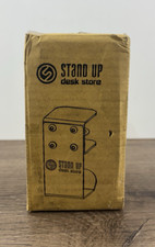 Stand Up Desk Store Clamp-On Under Desk Headphone Hanger Black SUD-BPHOOK-1 S5