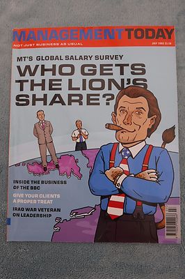Management Today Magazine: July 2003, Global Salary Survey