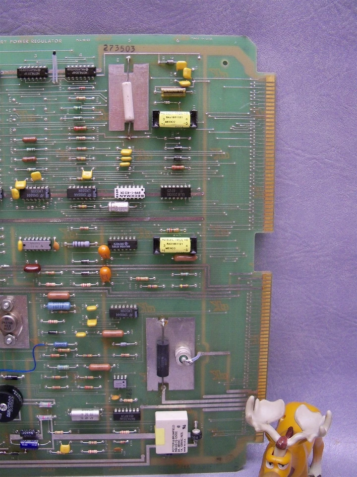 Bendix Dynapath 3733556D PCB Monitor w Latch & Memory Power Regulator S5 - Image 3 of 4