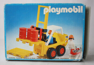 PLAYMOBIL Forklift Playset 
