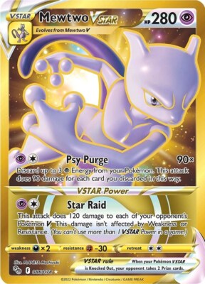 Mewtwo VSTAR (Secret) 086/078 Pokémon GO Holo | eBay