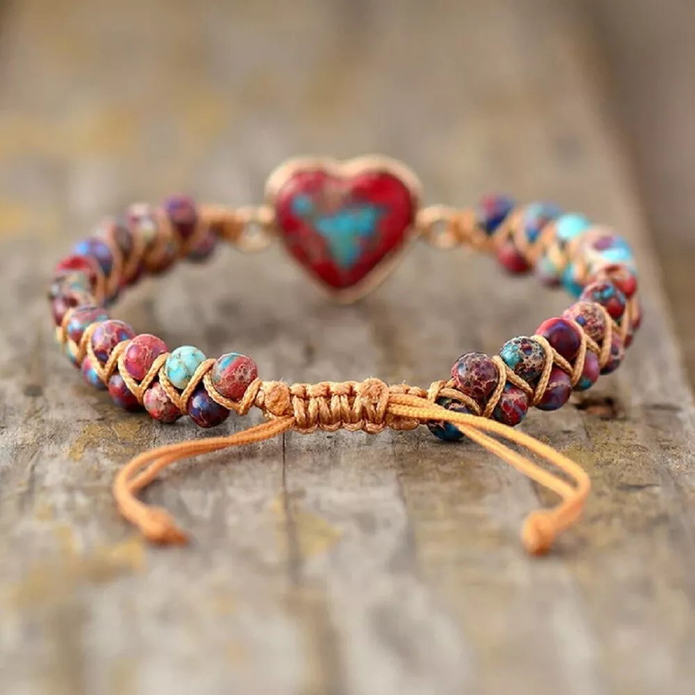 Heart Bracelet Yarn 