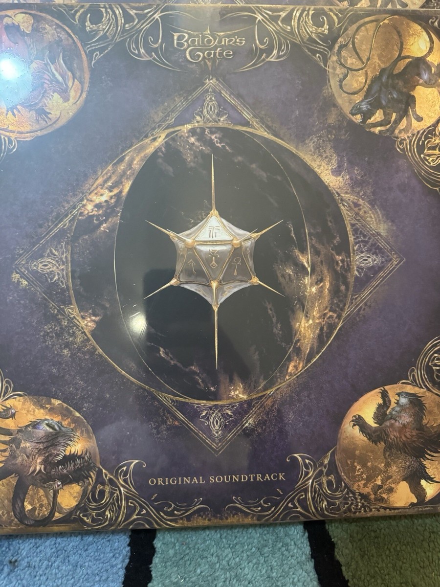Baldur's Gate 3 Original Game Soundtrack 3xLP Vinyl Records Brand