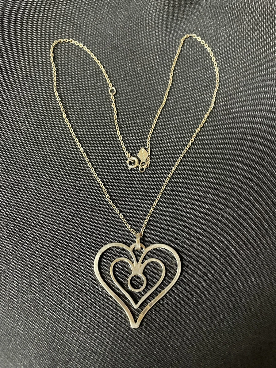 Sarah coventry heart necklace sale