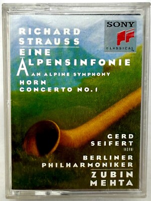 Richard Strauss Eine Alpensinfonie Seifert Zubin Mehta Digital Audio Tape DAT