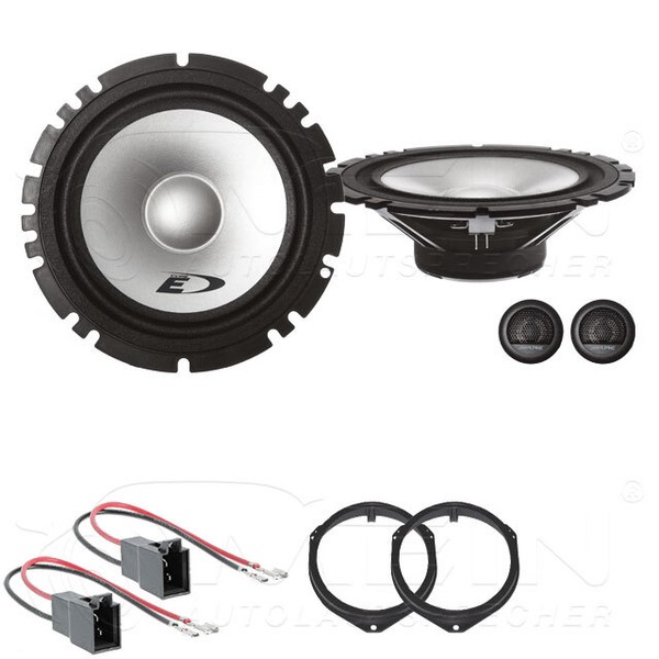 Alpine Lautsprecher FüR Opel Corsa C 2000-2006 Front Vorn TüR 2-Wege 280W #Aefm-image