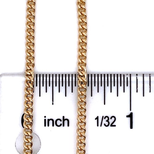 James Avery 14K Yellow Gold Curb Chain Necklace (DG7135067) - Picture 4 of 7