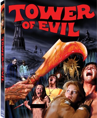 Tower Of Evil: Limited Edition (1972, Blu-ray) [Ronin Flix Excl.][NEW][OOP]