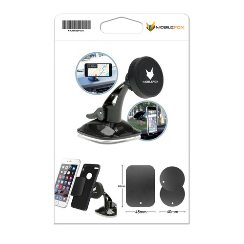 Soporte Para Auto De Smartphone + Cargador De Coche | Soporte Universal - Picture 7 of 10