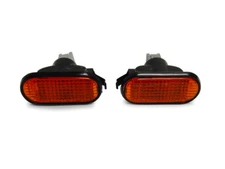 DEPO JDM Amber Flat Type Fender Side Marker Lights For 1992-1995 Honda Civic EG