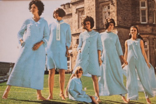 Catálogo Mujer: Pedido por Correo Fashion Foxes 1970 Postal Lote De 8 ¡EXCELENTE! - Imagen 6 de 10