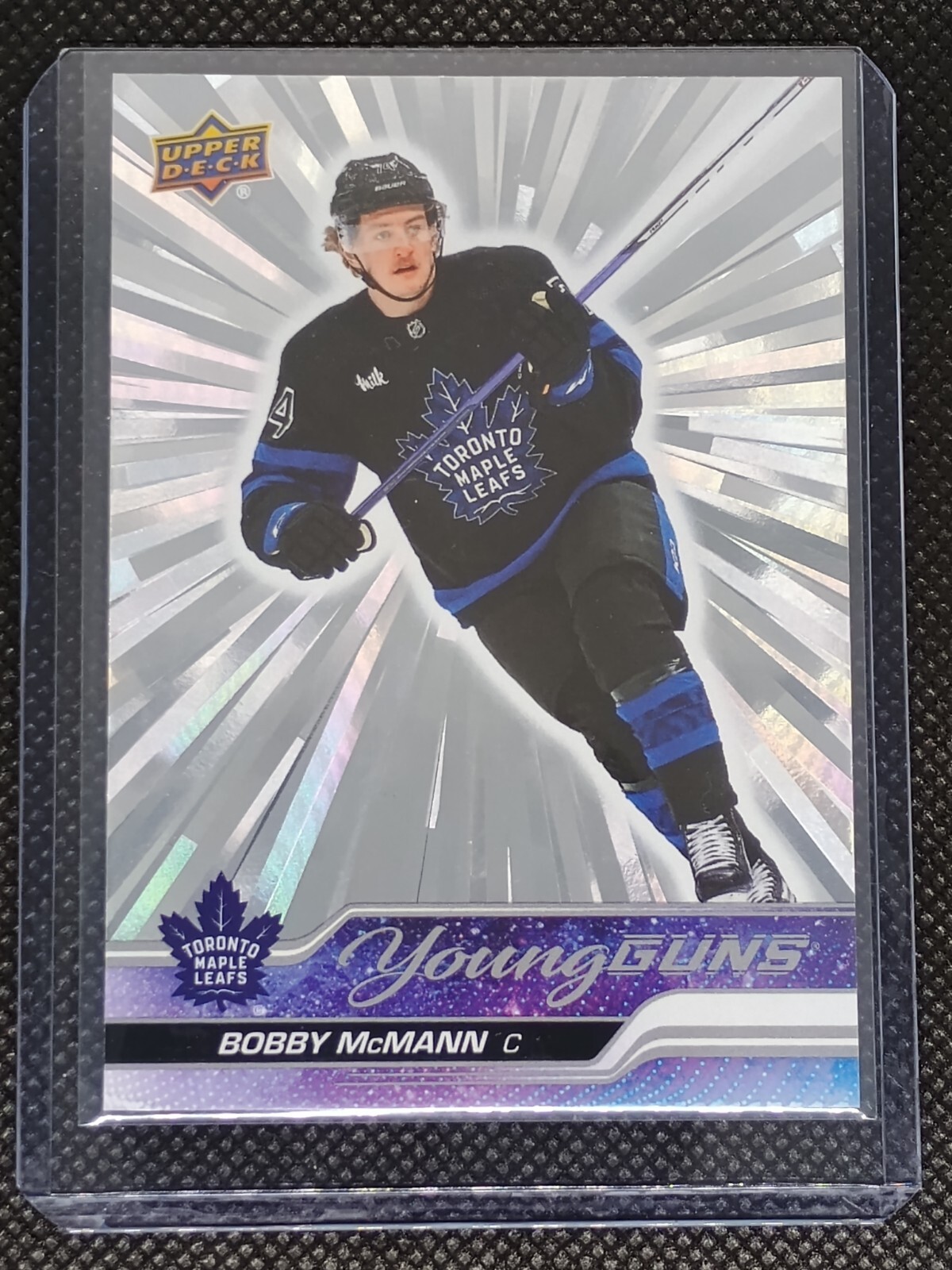 2023-24 Upper Deck Young Guns Bobby McMann #479 Outburst