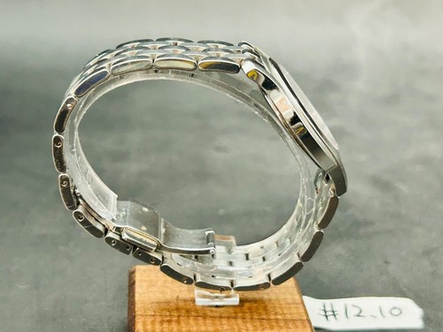 [Exc+5] 1 DAY SHIP Gucci 5500M Black Dial SS Quartz Date Sherry line stainless - Picture 5 of 24