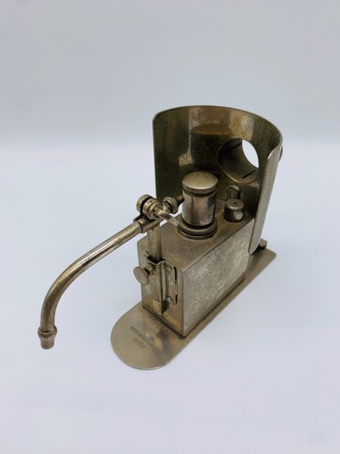 med. grande magazzino D.P.G.M. lampada antica rubinetto medico lampada manuale bruciatore - Foto 7 di 9