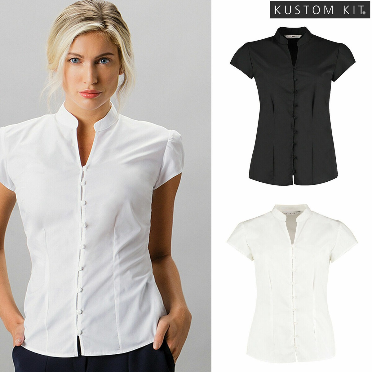 トップス TODAYFUL Puritan Collar Blouse Puritan Collar Blouse, White Linen Shirt for Women, Classic