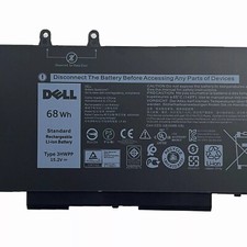Original 3HWPP Battery 68Wh For Dell Latitude 14 5410 E5410 15 5510 E5510 1VY7F