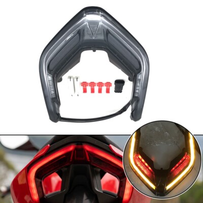 for DUCATI PANIGALE V2 / V4 / 2018-2022 LED Tail Light Turn Signal Integrated