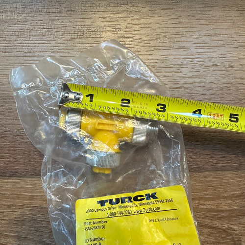 Turck RSM-2RKM-50 5-Pin Minifast T Connector U2109-9 - Picture 7 of 7
