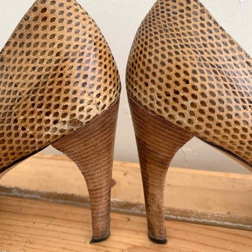 Gucci Ayers Schlangenhautpumps (Größe 9,5) - Bild 7 von 12