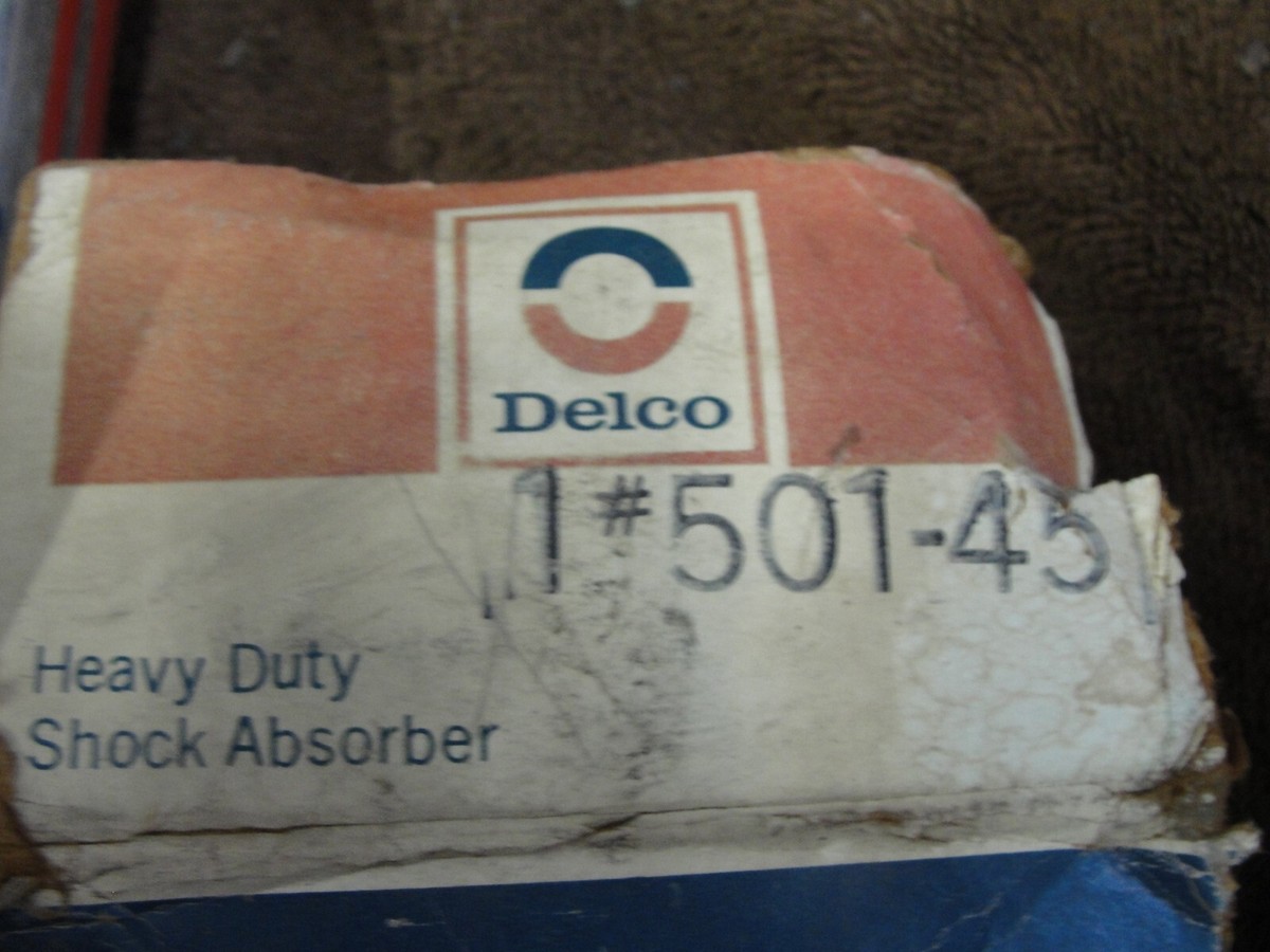 1) NOS AC DELCO NEW OLD STOCK SHOCK #501-45 DATED 237 76