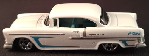 Hot Wheels '55 Chevy Bel Air White 2006 - Imagen 4 de 10